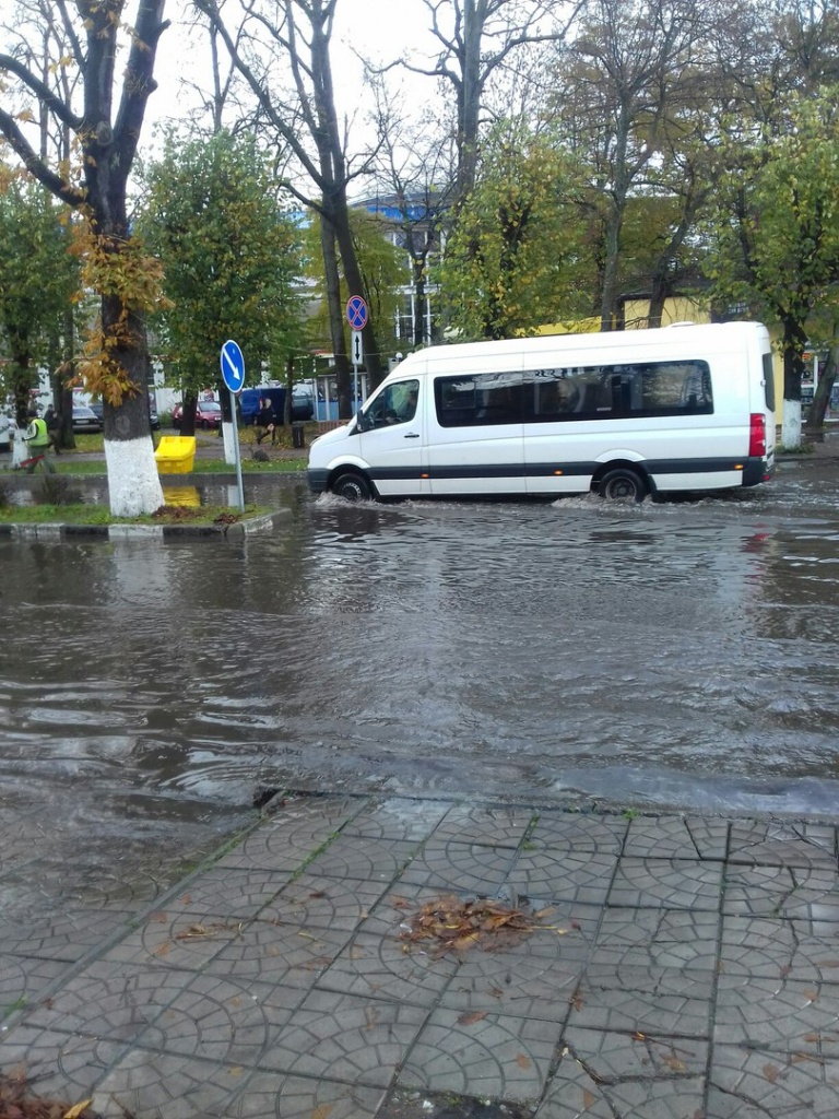 Поселок Малиновка под Зеленоградском вновь «утонул» | 29.10.2017 | Новости  Калининграда - БезФормата