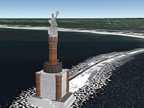 Моряков Балтики могут встретить две Статуи Свободы:  "Россия-освободительница" и "Пруссия освобожденная"