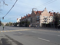 В Калининграде перекрыт центр города