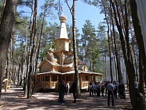В Калининграде появился храмовый комплекс в стиле деревянного зодчества