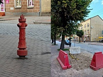 В Черняховске демонтируют пожарные гидранты с улиц