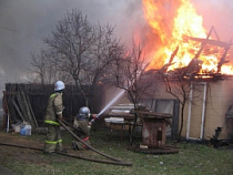 За сутки в Калининграде и области сгорели сарай и придорожное дерево
