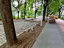 Улицу Красную в Калининграде готовят к открытию после реконструкции