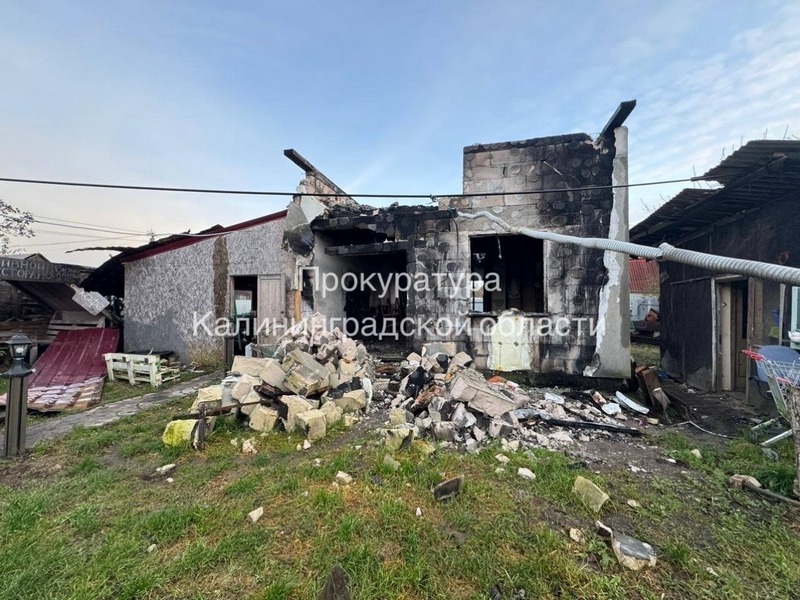 Мужчина во Взморье сжёг дом женщины тупо из ревности