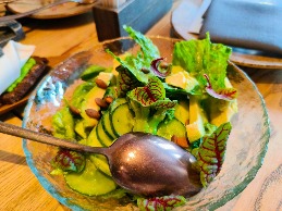 Салат из зелёных овощей