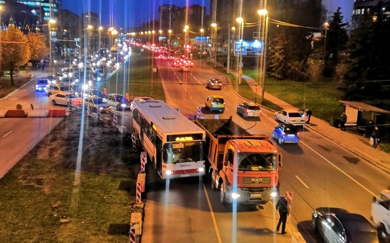 Красный проспект автобусы
