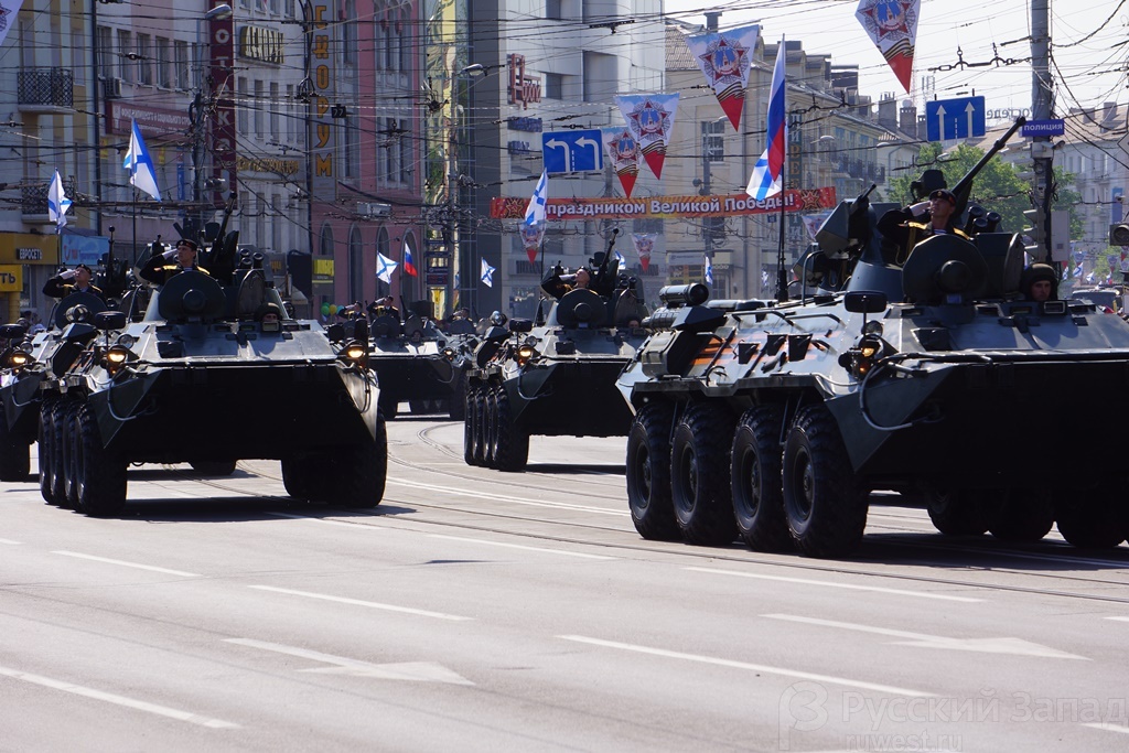 Схема движения военной техники после парада