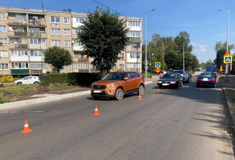 В Черняховске водителю спидометр помог совершить аварию