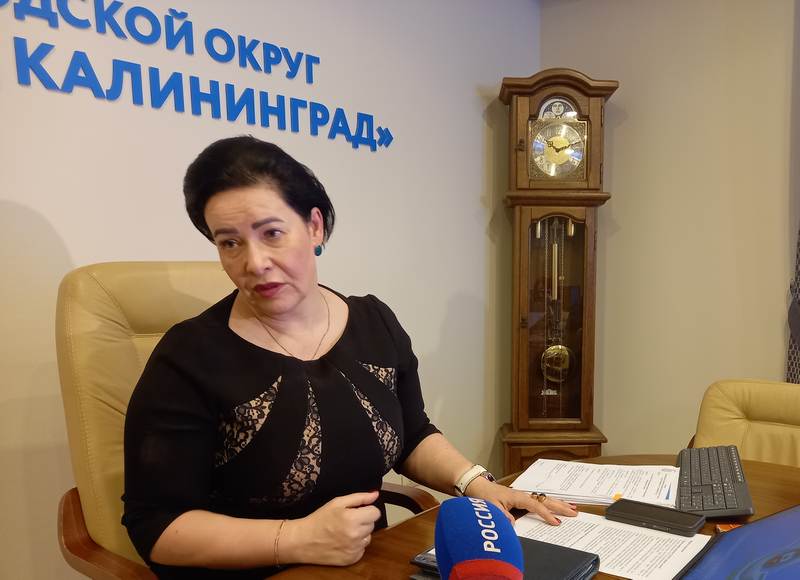 Глава администрации Калининграда Елена Дятлова