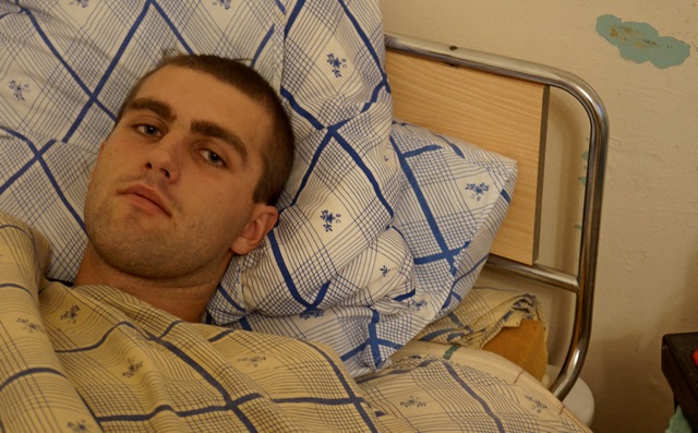 Иван Селин в госпитале.JPG