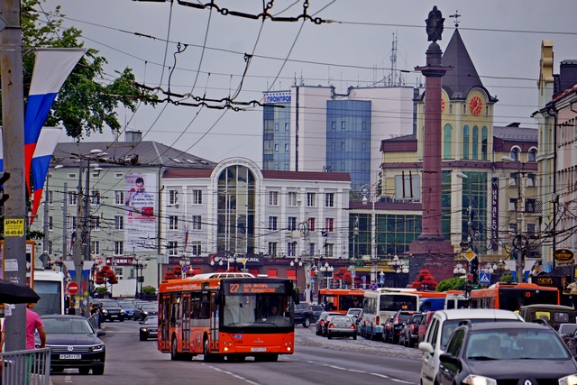 Калининград вид на площадь Победы с Ленинского проспекта.jpg