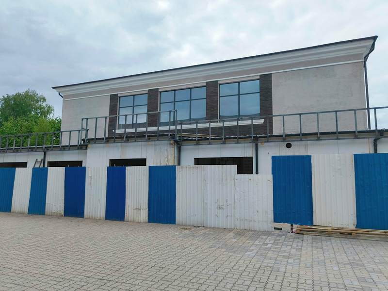 Бывший кинотеатр "Мир" в Гусеве. Бывший кинотеатр "Мир" в Гусеве.