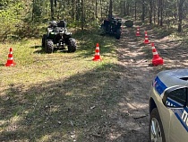 В Светлом из леса вывезли разбившегося водителя квадроцикла