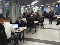 На стадионе «Калининград» потренировались хакеры