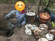 Мародёры нашли очередной немецкий тайник под Калининградом