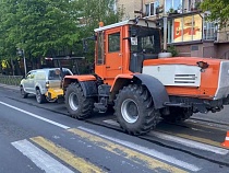 В Калининграде из-за перелома после наезда трактора возбудили дело