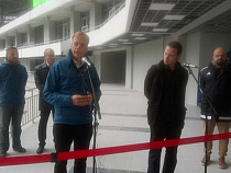 Руководство FIFA «настраивает» стадион в Калининграде