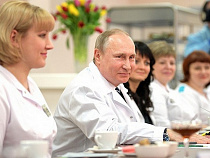 Путин заявил об увеличении расходов на здравоохранение до 4,1% ВВП