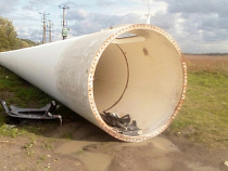 В Калининградской области сносят ветряки (фото)