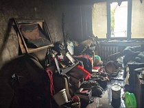 Под Калининградом пожар в шкафу убил женщину