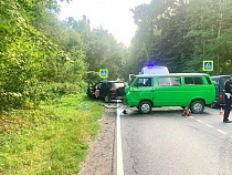 На балтийской трассе ранены две молодые женщины