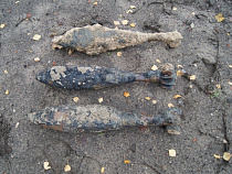 В течение суток саперы Балтфлота обезвредили 17 снарядов, найденных в Калининградской области 