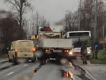 Стала известна причина перекрытия ул. Суворова в Калининграде