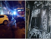 Из пожара на улице Грига в Калининграде спасли 5 человек