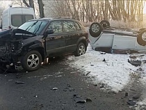У Приморска в страшной аварии ранены три человека