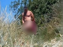 В Балтийске показали видео с извращенцем над пляжем