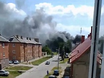 В МЧС рассказали, что громко сгорело в Балтийске 