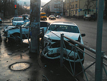 В серьезное ДТП на Советском проспекте попал гость из Приморского края