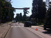 На пешеходном переходе в Гурьевске сбили 81-летнего мужчину