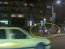 Появилось видео наезда на бегущего пешехода в Калининграде
