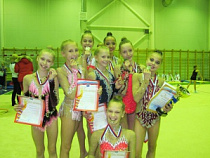 Калининградки взяли серебро первенства СЗФО по художественной гимнастике