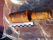 На улице Нансена задержали мужчину с гранатой