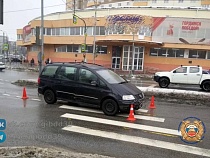 78-летний сбил 9-летнюю девочку со взрослым на Гагарина в Калининграде