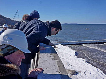 Алиханов: у нового променада в Светлогорске появился пляж (фото)