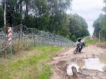 В Польше оштрафовали увидевшего Калининградскую область велосипедиста