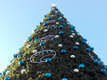 Новогоднюю ёлку на площади Победы начнут разбирать 20 января