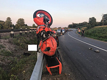 Под Калининградом погиб 33-летний мотоциклист