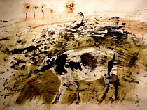 В Калининграде открылась выставка графики Андрея Ренскова и Катерины Черевко (видео)