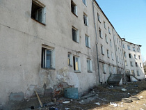 В Калининграде произошел пожар в расселенном доме 