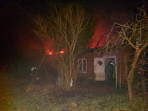 В Правдинском районе в своём доме сгорел 72-летний мужчина 