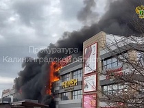 ТЦ «Гиант» в Калининграде вряд ли удастся восстановить после пожара