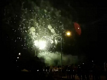 На променаде в Зеленоградске произошёл пожар