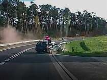 В Польше пьяный россиянин сбил велосипедистку 