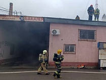 На Камской в Калининграде произошёл 2-й пожар за два дня