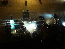 Калининградец для жены выстроил из автомобилей фразу «I love you» (видео)