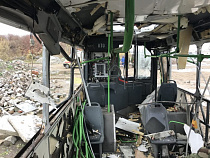 В Калининграде прогремел учебный взрыв в автобусе (видео)